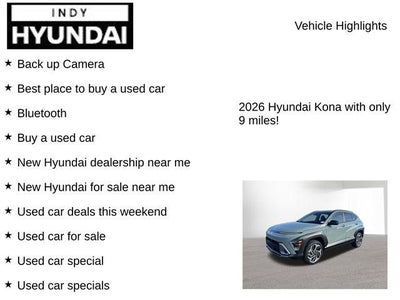 2026 Hyundai KONA SEL Premium
