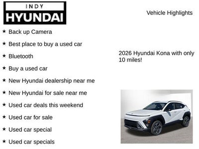 2026 Hyundai KONA SEL Premium