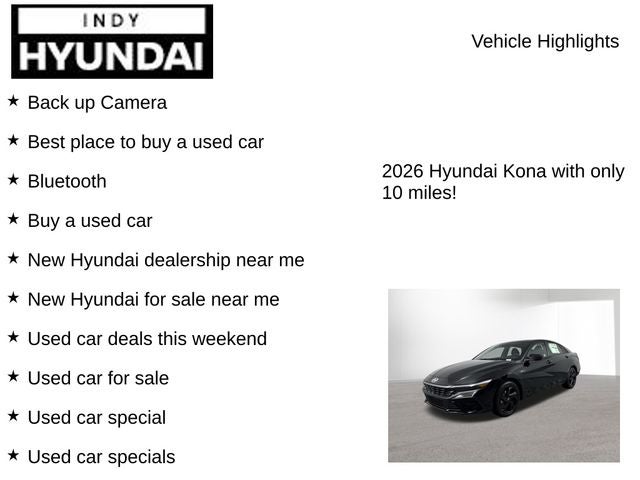 2026 Hyundai KONA SEL Premium