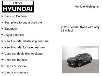 2026 Hyundai KONA Limited