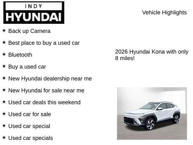 2026 Hyundai KONA Limited