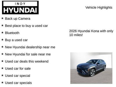 2026 Hyundai KONA Limited