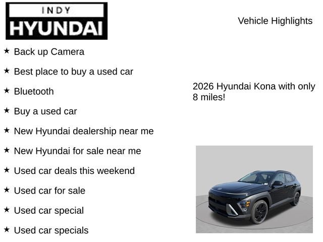 2026 Hyundai KONA SEL Sport