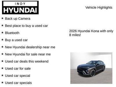 2026 Hyundai KONA SEL Sport