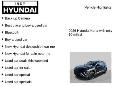 2026 Hyundai KONA SEL Sport