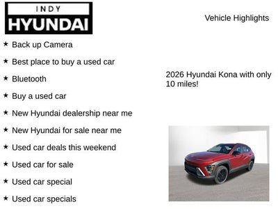 2026 Hyundai KONA SEL Sport