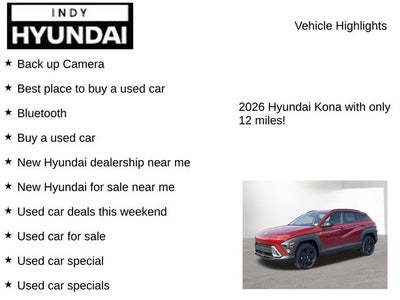 2026 Hyundai KONA SEL Sport