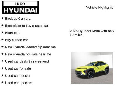 2026 Hyundai KONA SEL Sport