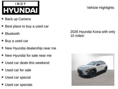 2026 Hyundai KONA SEL Sport
