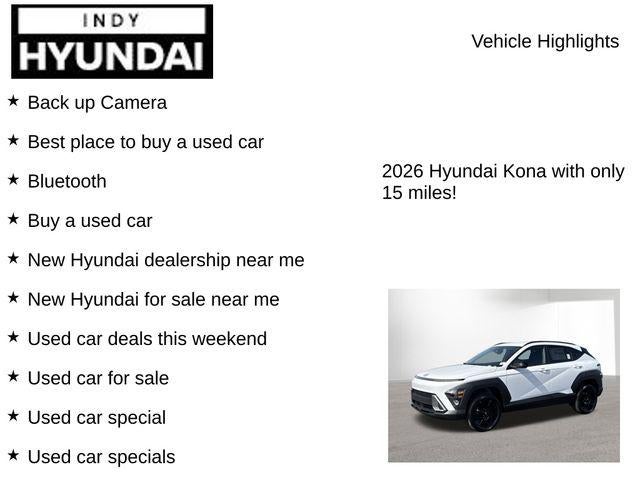 2026 Hyundai KONA SEL Sport