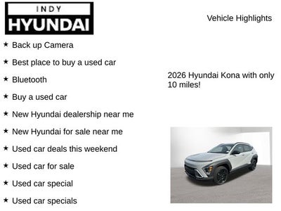 2026 Hyundai KONA SEL Sport