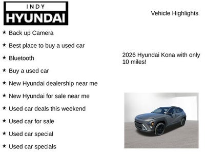 2026 Hyundai KONA SEL Sport