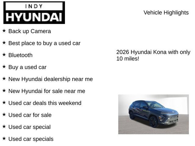 2026 Hyundai KONA SEL Sport
