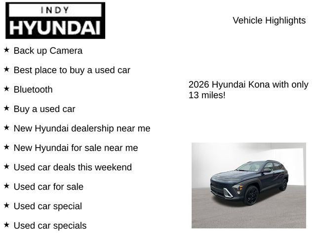 2026 Hyundai KONA SEL Sport