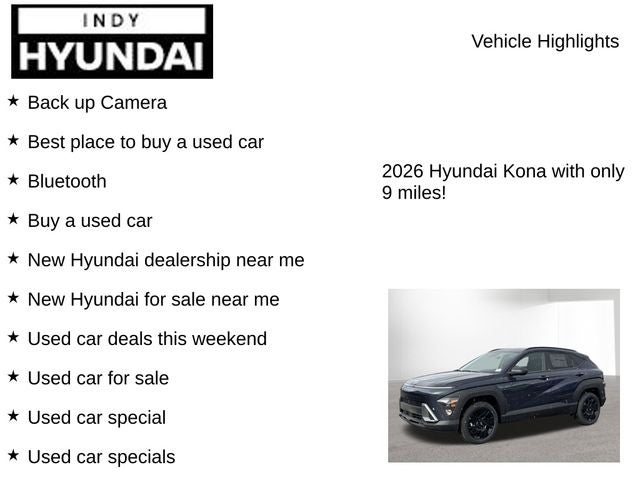 2026 Hyundai KONA SEL Sport