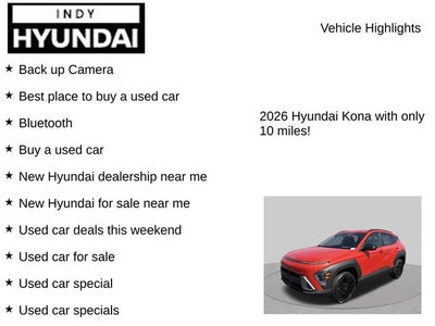 2026 Hyundai KONA SEL Sport