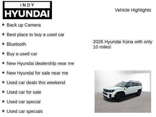 2026 Hyundai KONA SEL Sport