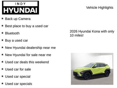 2026 Hyundai KONA SEL Sport