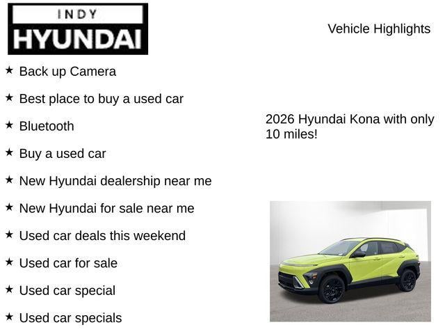 2026 Hyundai KONA SEL Sport