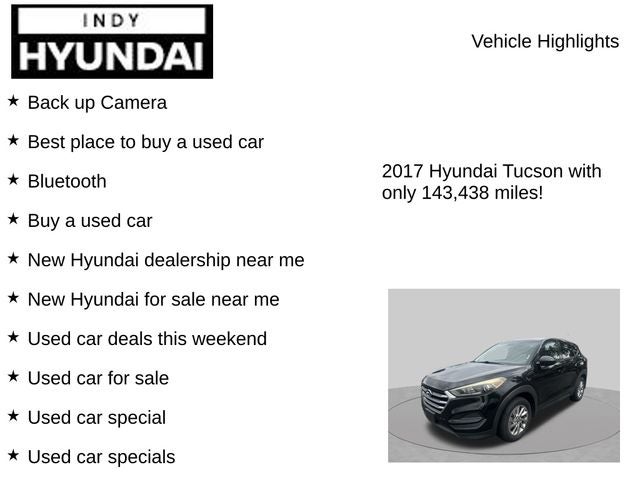 2017 Hyundai TUCSON SE