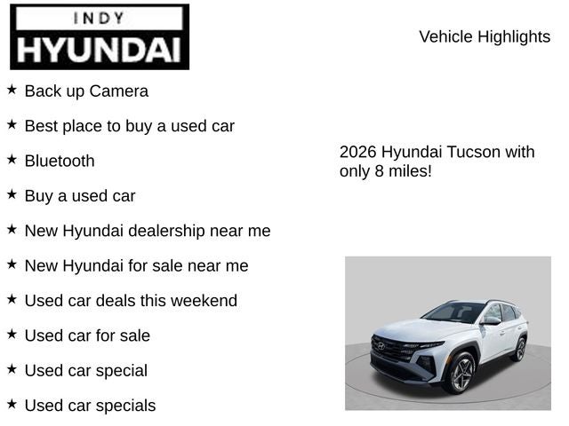 2026 Hyundai TUCSON HYBRID SEL