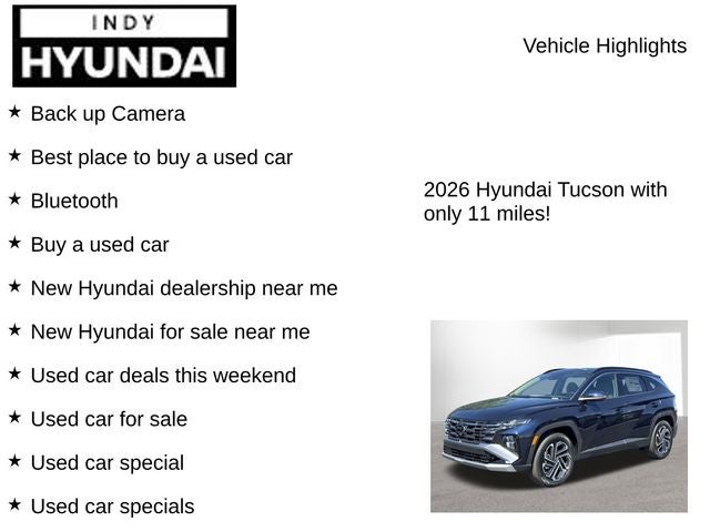 2026 Hyundai TUCSON HYBRID Limited