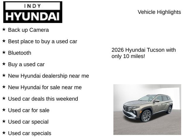 2026 Hyundai TUCSON HYBRID Limited
