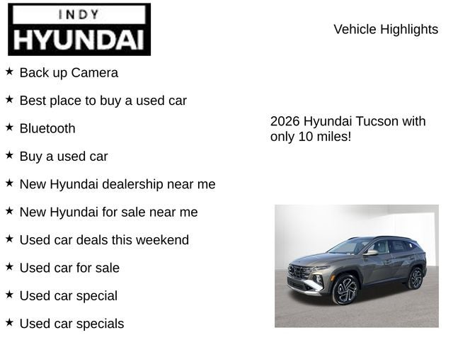 2026 Hyundai TUCSON HYBRID Limited