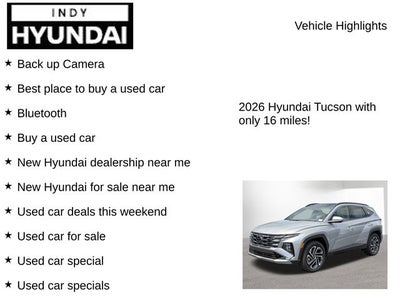 2026 Hyundai TUCSON HYBRID Limited