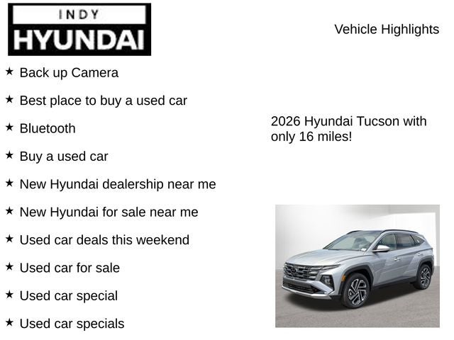 2026 Hyundai TUCSON HYBRID Limited