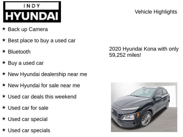 2020 Hyundai KONA SEL