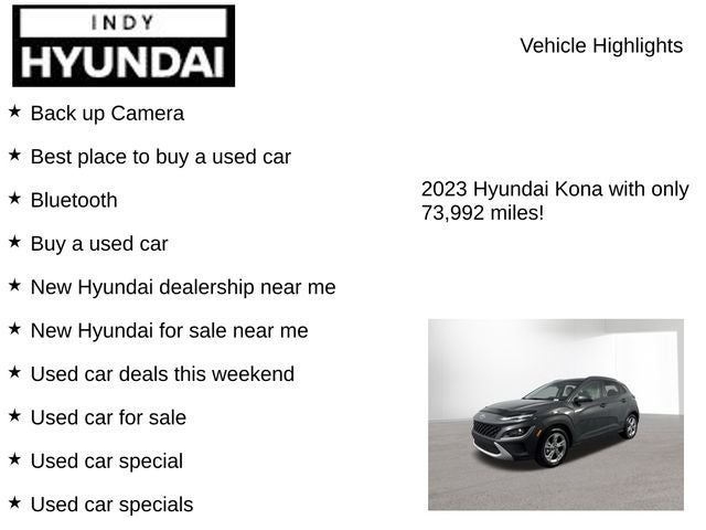 2023 Hyundai KONA SEL