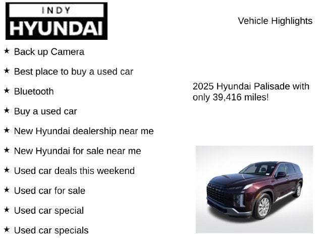 2025 Hyundai PALISADE SEL