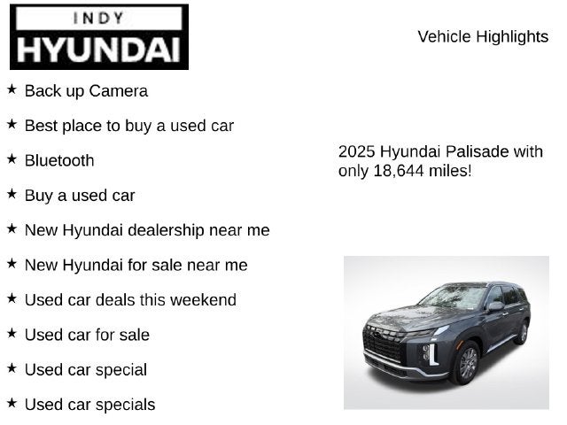 2025 Hyundai PALISADE SEL