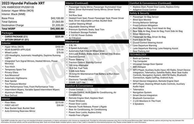 2023 Hyundai PALISADE XRT