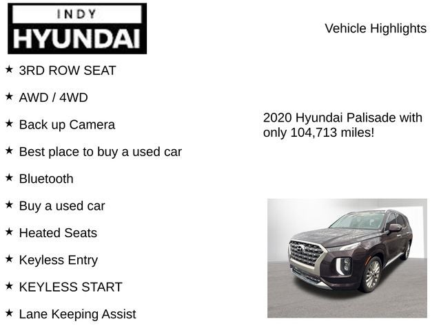2020 Hyundai PALISADE Limited