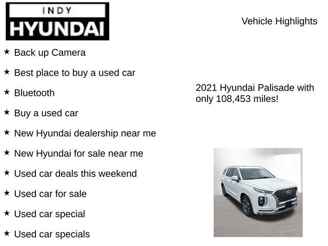 2021 Hyundai PALISADE Calligraphy