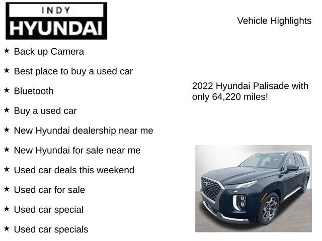 2022 Hyundai PALISADE Calligraphy