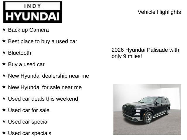 2026 Hyundai PALISADE HYBRID SEL Premium 7 Passenger