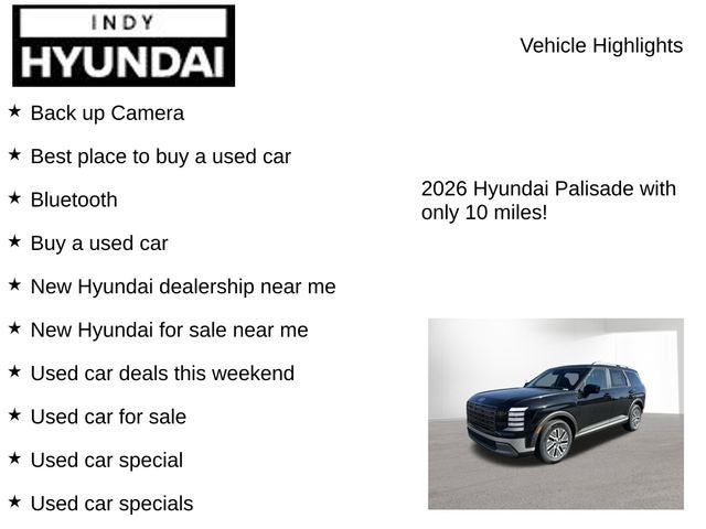 2026 Hyundai PALISADE HYBRID SEL Premium 7 Passenger