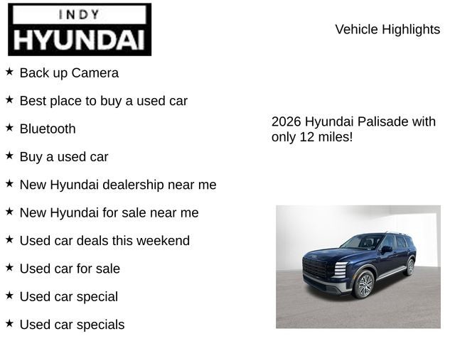2026 Hyundai PALISADE HYBRID SEL Premium 8 Passenger