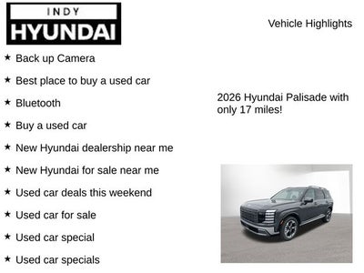 2026 Hyundai PALISADE Limited