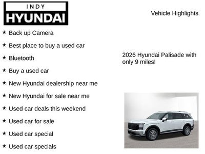2026 Hyundai PALISADE SEL 7 Passenger