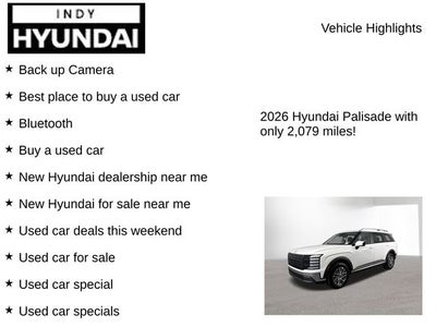 2026 Hyundai PALISADE SEL 7 Passenger