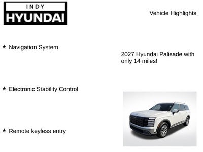 2027 Hyundai PALISADE HYBRID SEL 7 Passenger