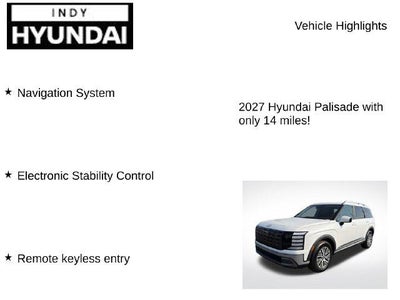 2027 Hyundai PALISADE HYBRID SEL 7 Passenger