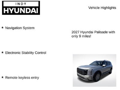 2027 Hyundai PALISADE HYBRID SEL 7 Passenger