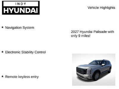 2027 Hyundai PALISADE HYBRID SEL 7 Passenger