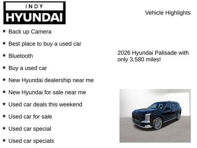 2026 Hyundai PALISADE HYBRID Calligraphy