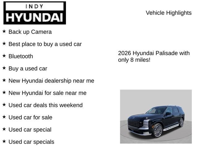 2026 Hyundai PALISADE HYBRID Calligraphy